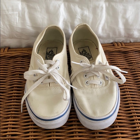 vans authentic ivory